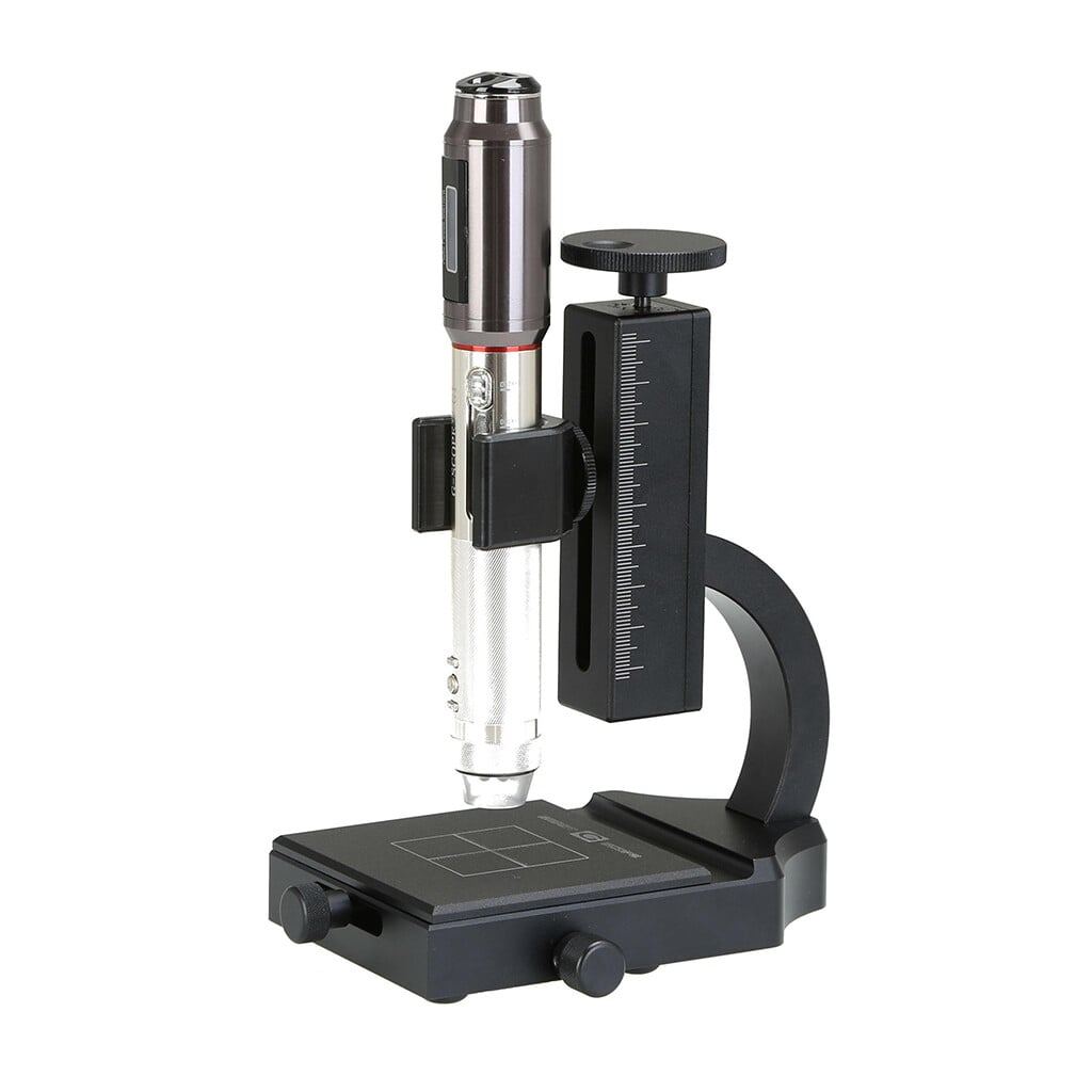 Smart G-Scope microscope mounted on the high-precision stand